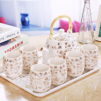 清彩陶瓷茶具