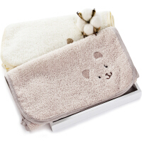 小熊纯棉毛巾