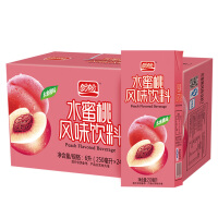 水蜜桃果汁盒