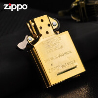 zippo内胆金色