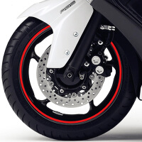 摩托车轮胎反光贴