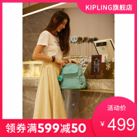 kipling红色背包