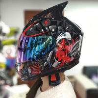 摩托车犄角头盔