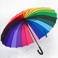 彩虹创意雨伞