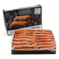 盒装海鲜红虾尾