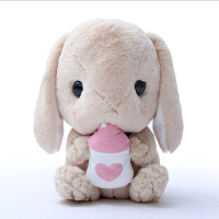 可爱小白兔毛绒玩具
