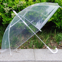 雨伞透明的