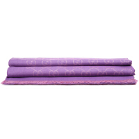 时尚紫色围巾