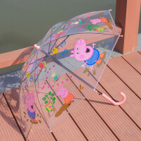 小猪雨伞