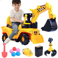 儿童电动车挖土机