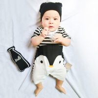 婴儿连体衣企鹅