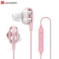 粉红色苹果耳机