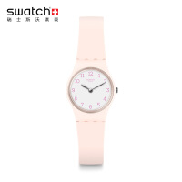 swatch粉色手表