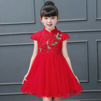 红色蓬裙