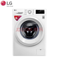 LG滚筒白色洗衣机