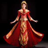 中式新娘婚纱