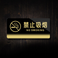 办公室禁止吸烟牌