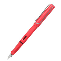 珊瑚红钢笔