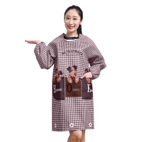 长袖围裙韩版时尚