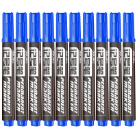 蓝色油性笔