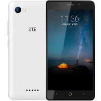 中兴（ZTE）白色手机