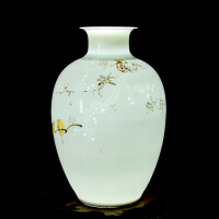 花鸟陶瓷花瓶