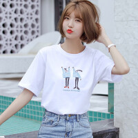 韩版多色女装短袖T恤