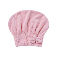 毛巾折浴帽