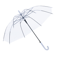 白色直杆伞