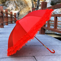 婚庆大红色伞