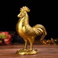 纯铜摆件鸡