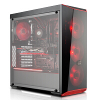 电脑机箱红色