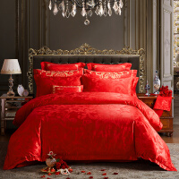 红色的床单