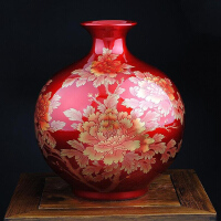 陶瓷牡丹花瓶