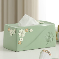 欧式树脂纸巾盒
