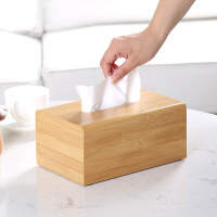 田园木质纸巾盒