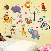 动物儿童房墙纸