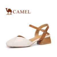 骆驼（CAMEL）方跟凉鞋