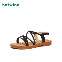 热风（Hotwind）黑色凉鞋