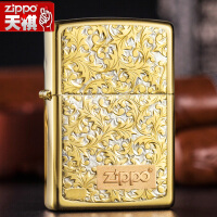 zippo火机纯银金