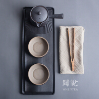山水陶瓷茶具套装