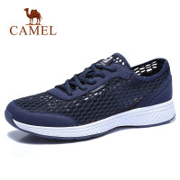 骆驼CAMEL蓝色透气网鞋