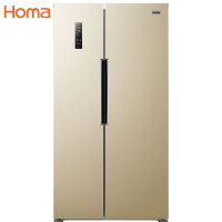 Homa对开门冰箱