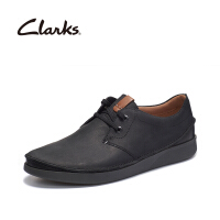 其乐（Clarks）黑色休闲皮鞋