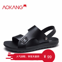 奥康（Aokang）平底沙滩鞋
