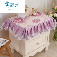 紫色欧式桌布