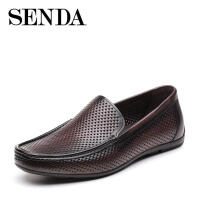 森达（SENDA）套脚商务休闲鞋