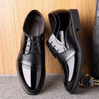 娜思图（NZTLYNZT）黑色商务休闲鞋