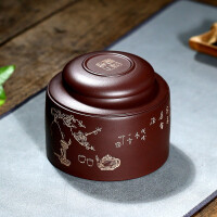 指间陶艺茶叶罐