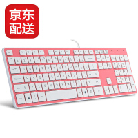 粉红色键盘